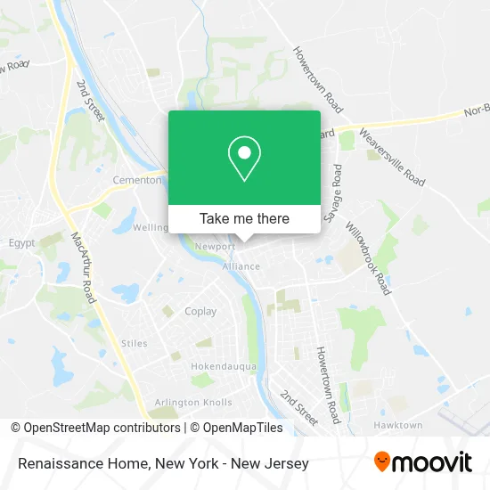 Renaissance Home map