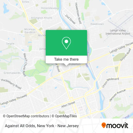 Against All Odds map