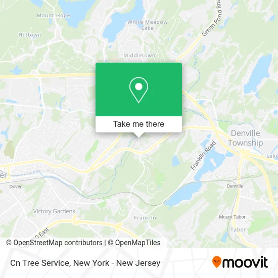 Cn Tree Service map
