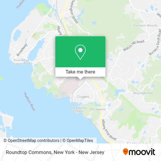 Roundtop Commons map