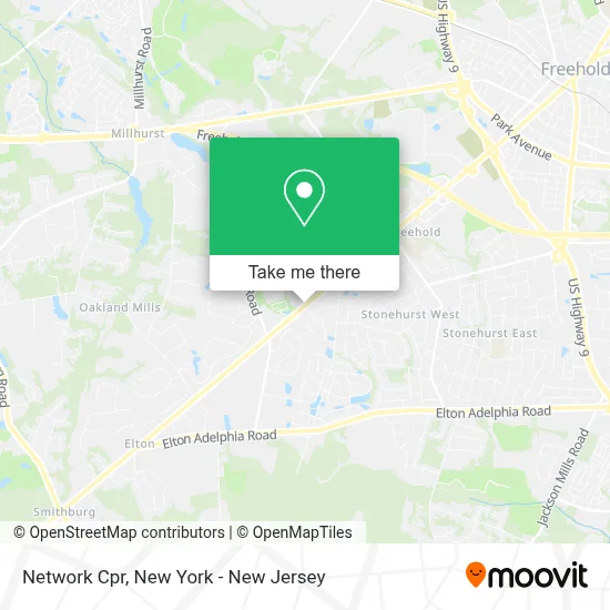 Network Cpr map