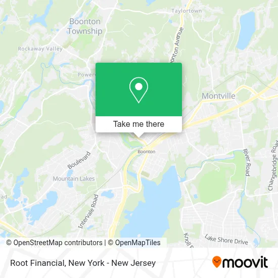 Root Financial map