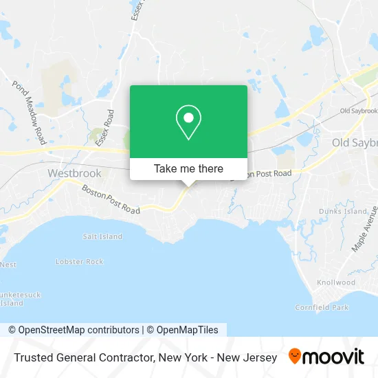 Trusted General Contractor map