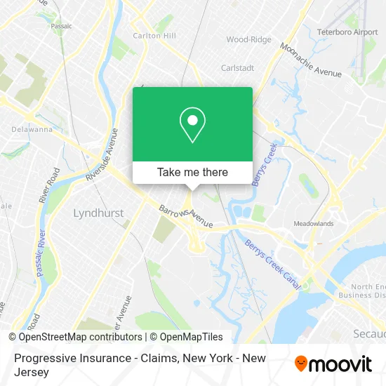 Progressive Insurance - Claims map