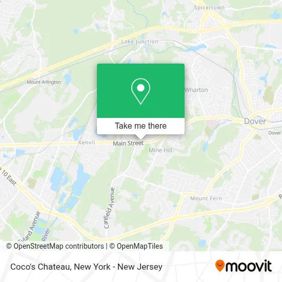 Coco's Chateau map