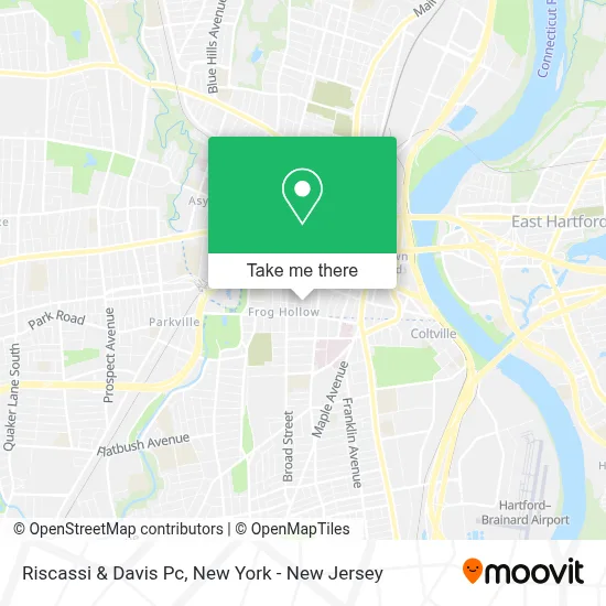 Riscassi & Davis Pc map