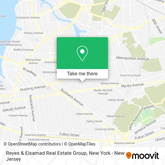 Reyes & Elsamad Real Estate Group map