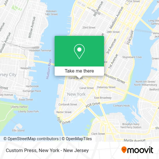 Custom Press map
