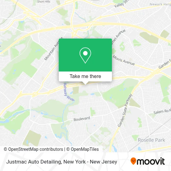 Justmac Auto Detailing map