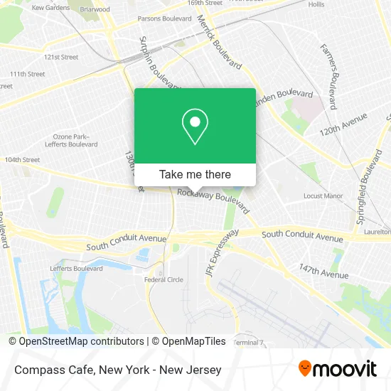 Compass Cafe map