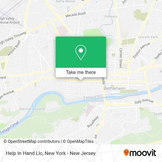 Help In Hand Llc map