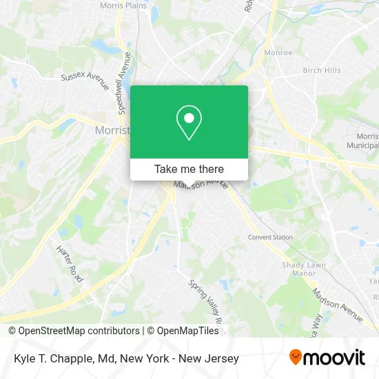 Kyle T. Chapple, Md map
