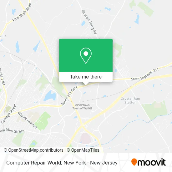 Computer Repair World map