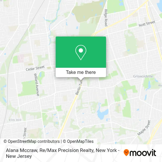 Alana Mccraw, Re / Max Precision Realty map