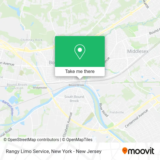 Rangy Limo Service map