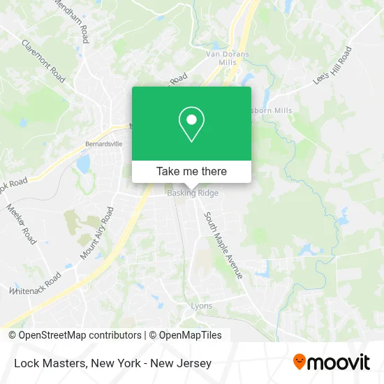 Lock Masters map