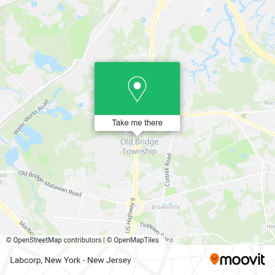 Labcorp map