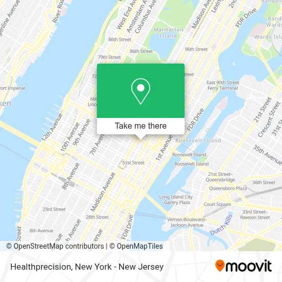 Healthprecision map