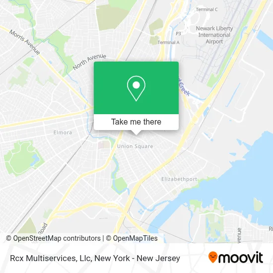 Rcx Multiservices, Llc map