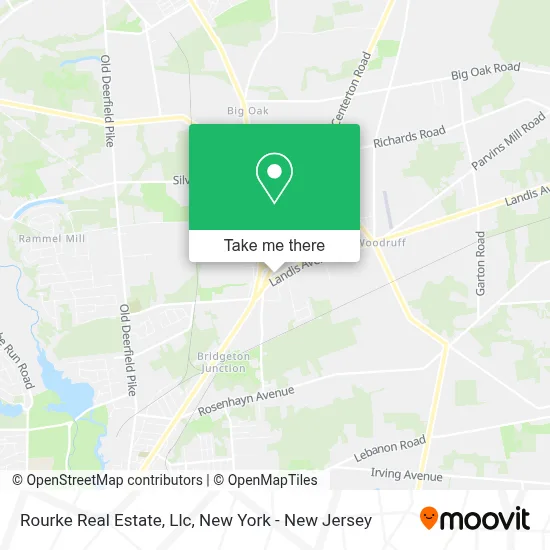 Rourke Real Estate, Llc map