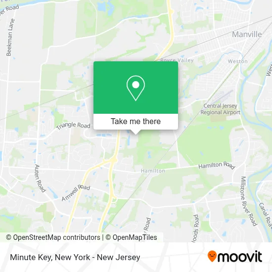 Minute Key map