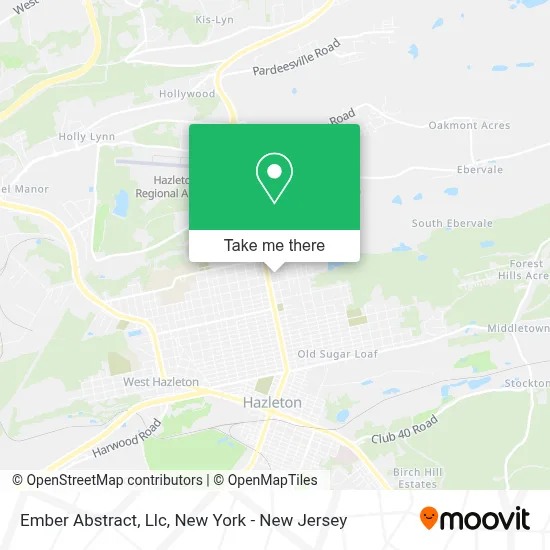 Ember Abstract, Llc map