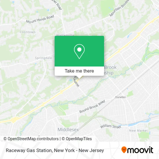 Raceway Gas Station map