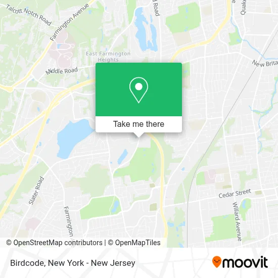 Birdcode map