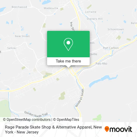 Rage Parade Skate Shop & Alternative Apparel map