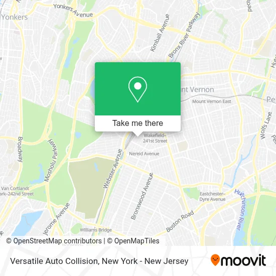 Versatile Auto Collision map