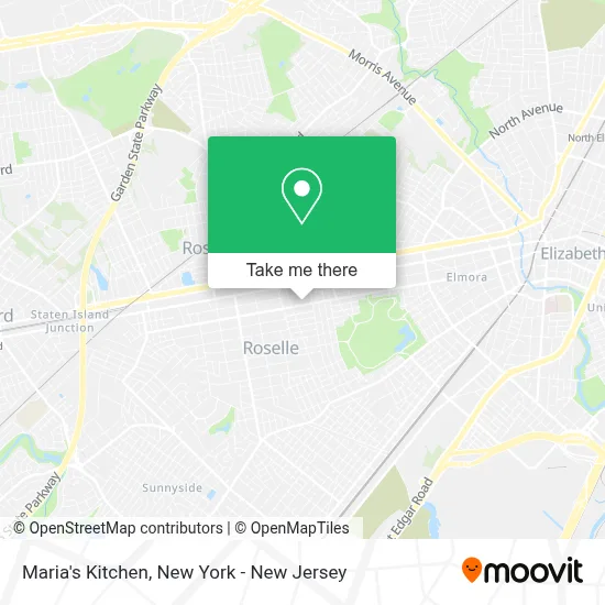 Maria's Kitchen map