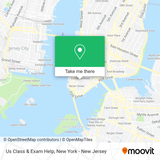 Us Class & Exam Help map