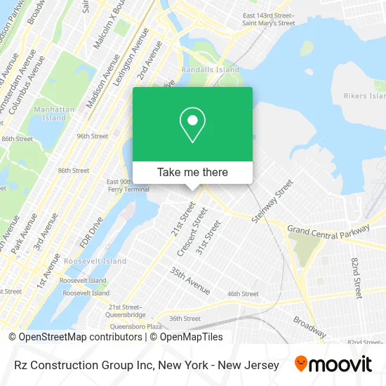 Rz Construction Group Inc map