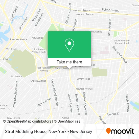 Strut Modeling House map