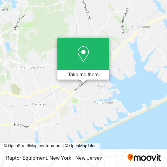 Raptor Equipment map
