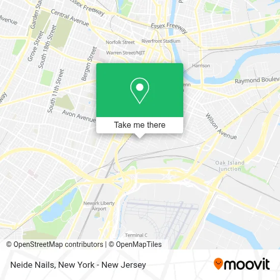 Neide Nails map
