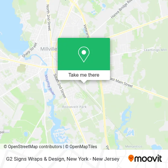 G2 Signs Wraps & Design map