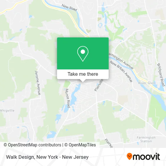 Walk Design map