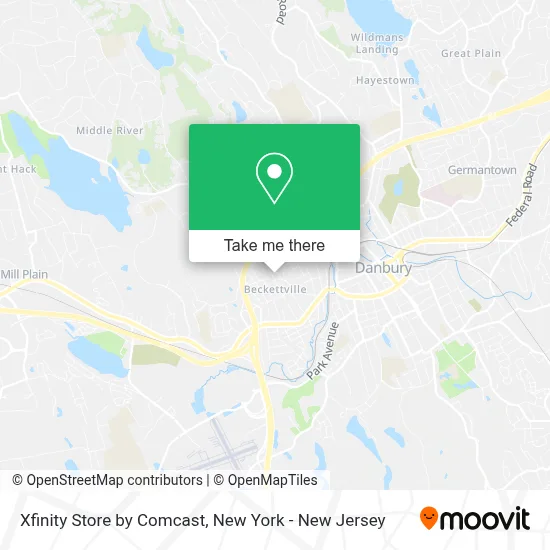 Xfinity Store by Comcast map