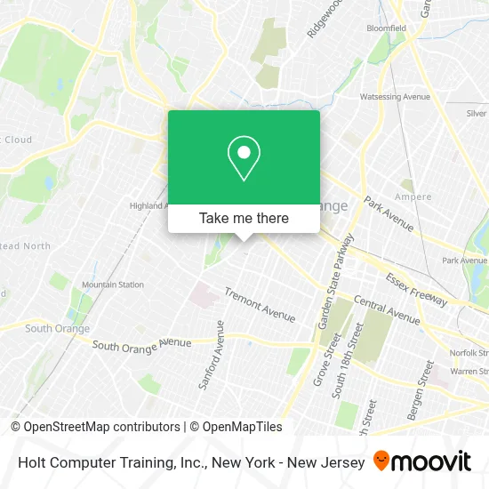Holt Computer Training, Inc. map