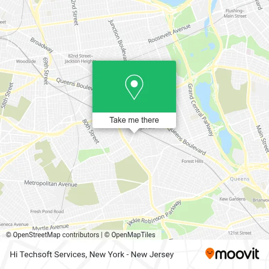 Hi Techsoft Services map