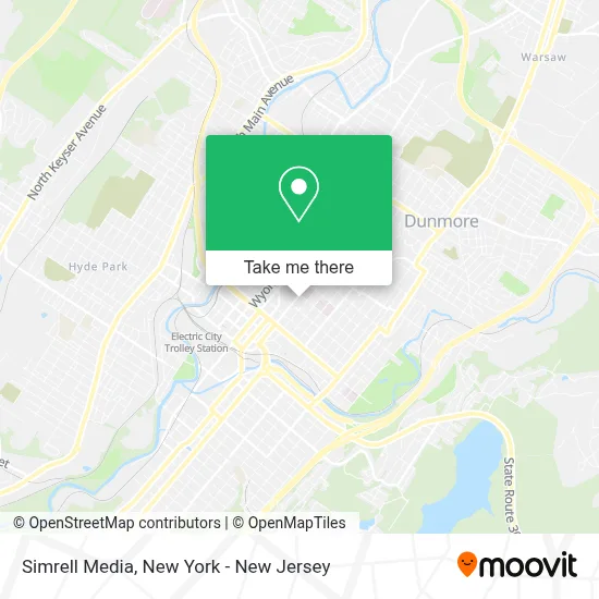 Simrell Media map