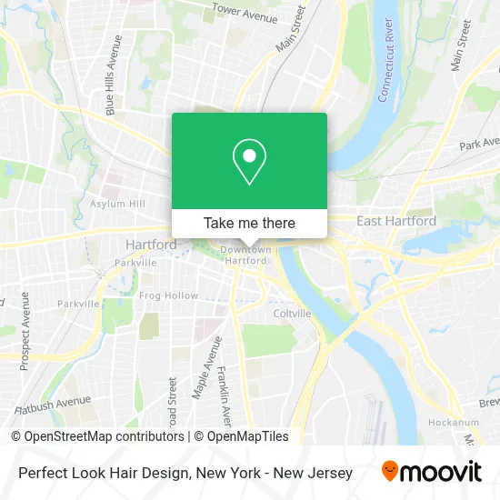 Perfect Look Hair Design map