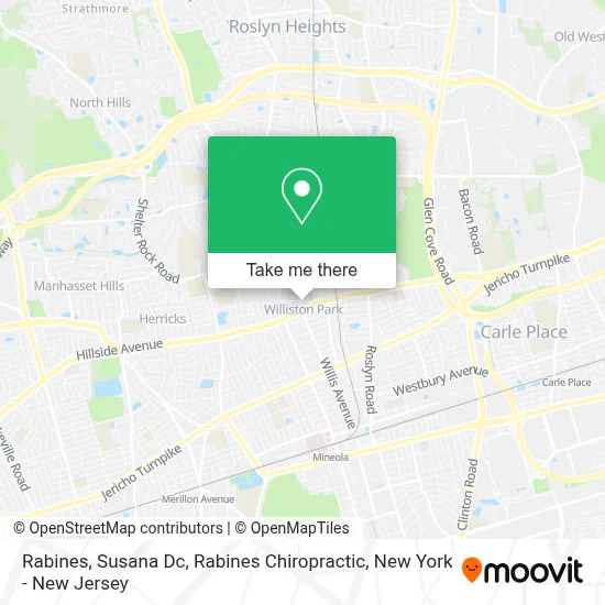 Rabines, Susana Dc, Rabines Chiropractic map