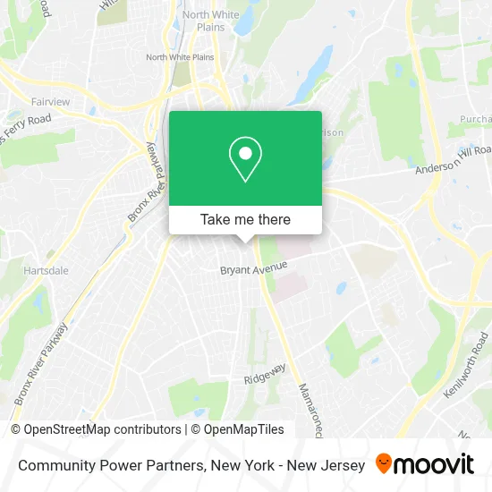 Community Power Partners map