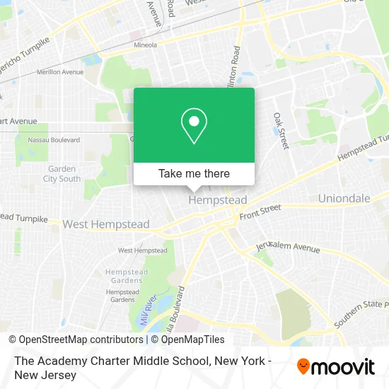 The Academy Charter Middle School map