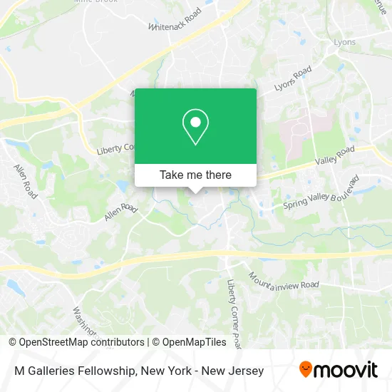 M Galleries Fellowship map