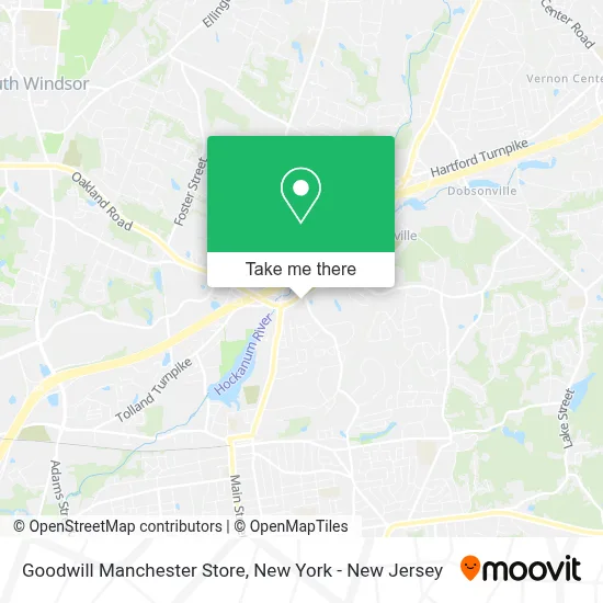 Goodwill Manchester Store map