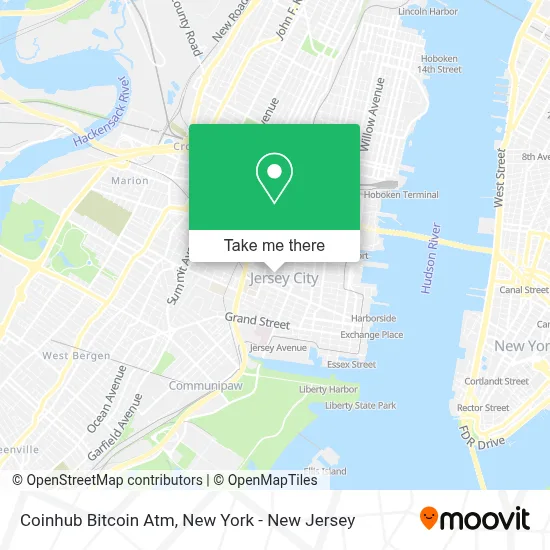 Coinhub Bitcoin Atm map