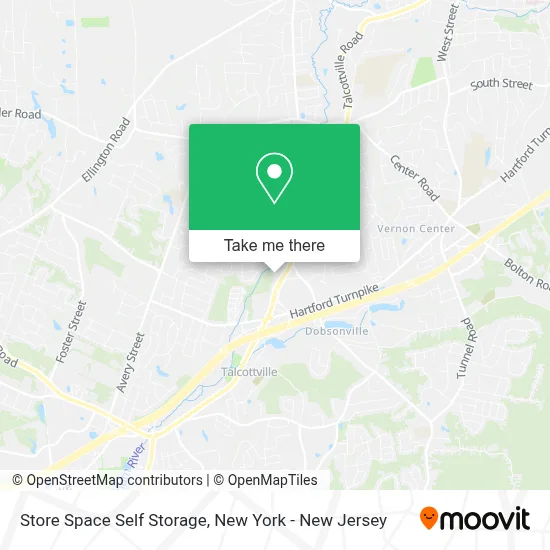 Store Space Self Storage map